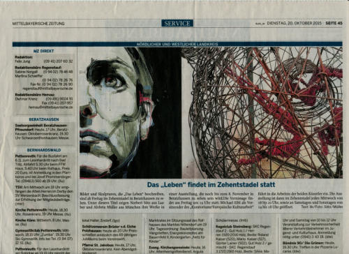 Mittelbayerische Zeitung 20.10. 2015